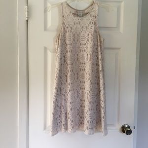 Lace swing dress